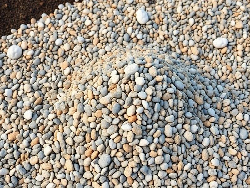 Residential gravel path material for a DIY yard project